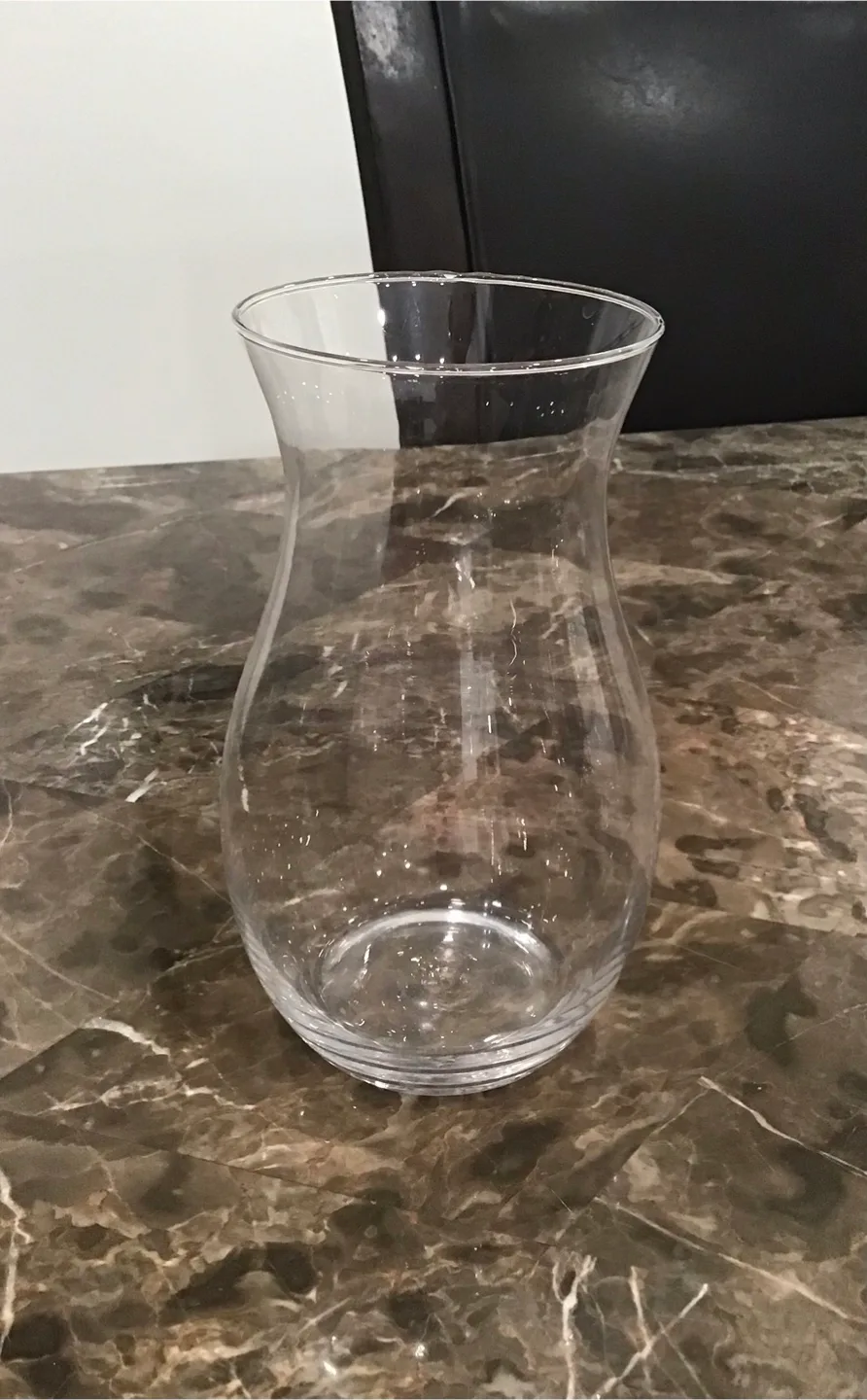 Clear Glass Vase thumbnail