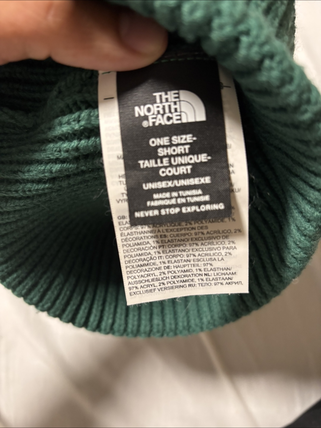 The North Face Beanie - Green for adults - photo 4