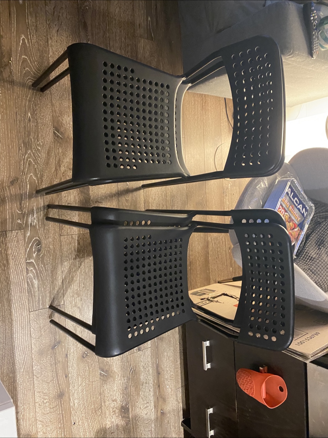 IKEA Adde Black Chair - photo 2