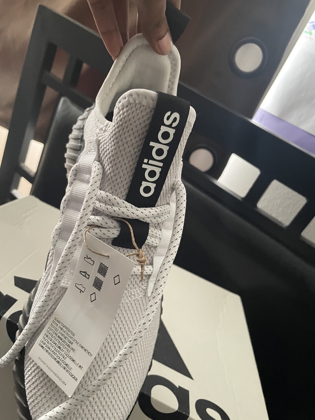 Adidas Kaptir 3.0 White Sneakers - US 7 - photo 5
