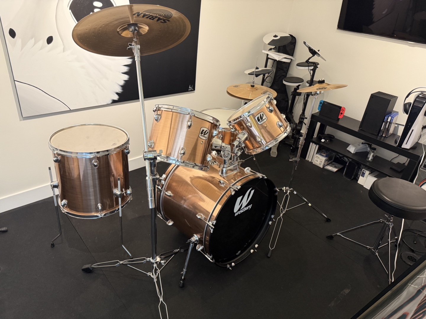 Westbury Drum Kit (Rose Gold)