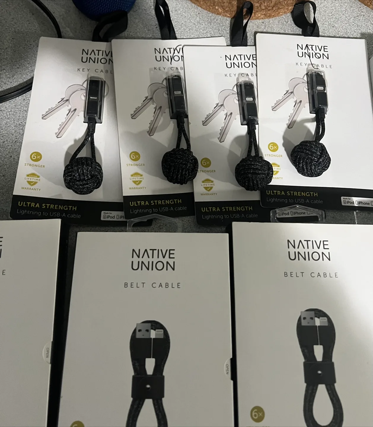 Native Union Belt Cable - Lightning to USB-A thumbnail