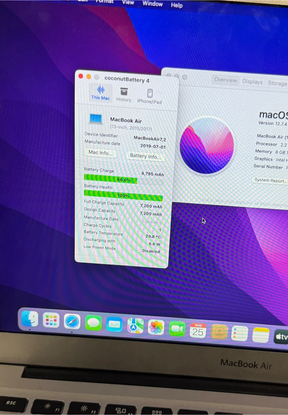 Apple Macbook Air 13-inch (2017) i7 8/128GB SSD - photo 2