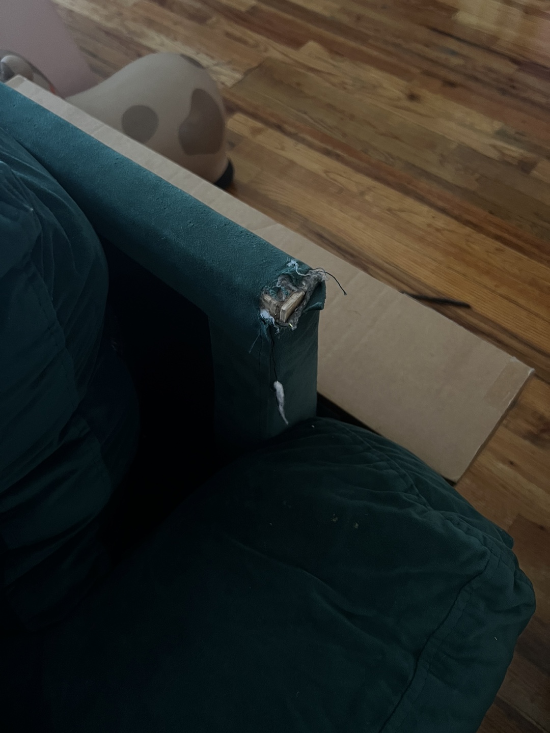 Green Sectional Sofa, 130.5" Width - photo 3
