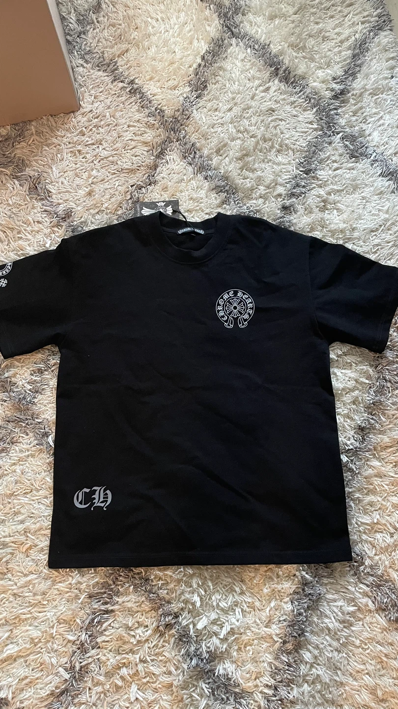Chrome Hearts Black T-Shirt - photo 2