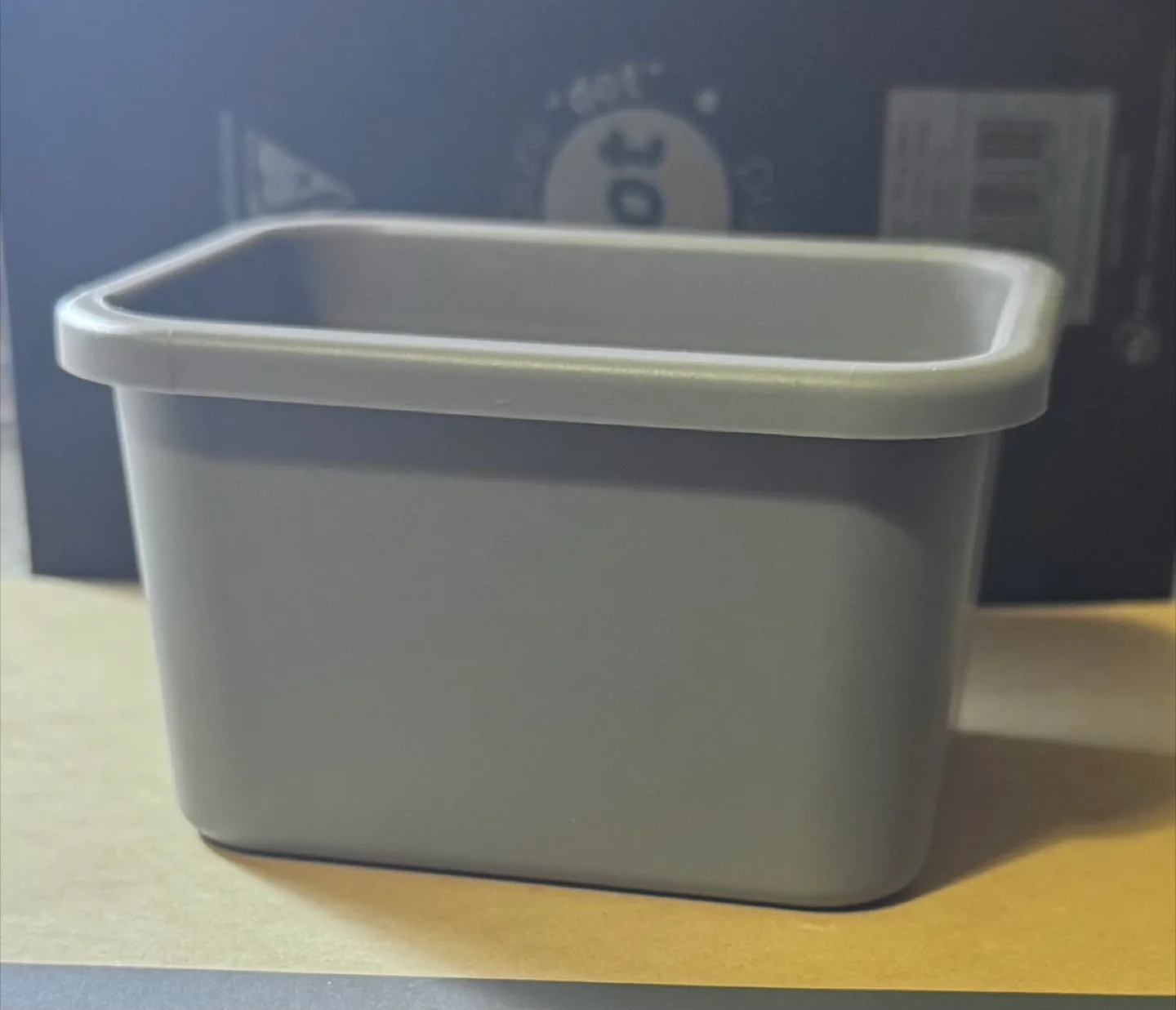Two Small Desk Storage Container Organizers thumbnail