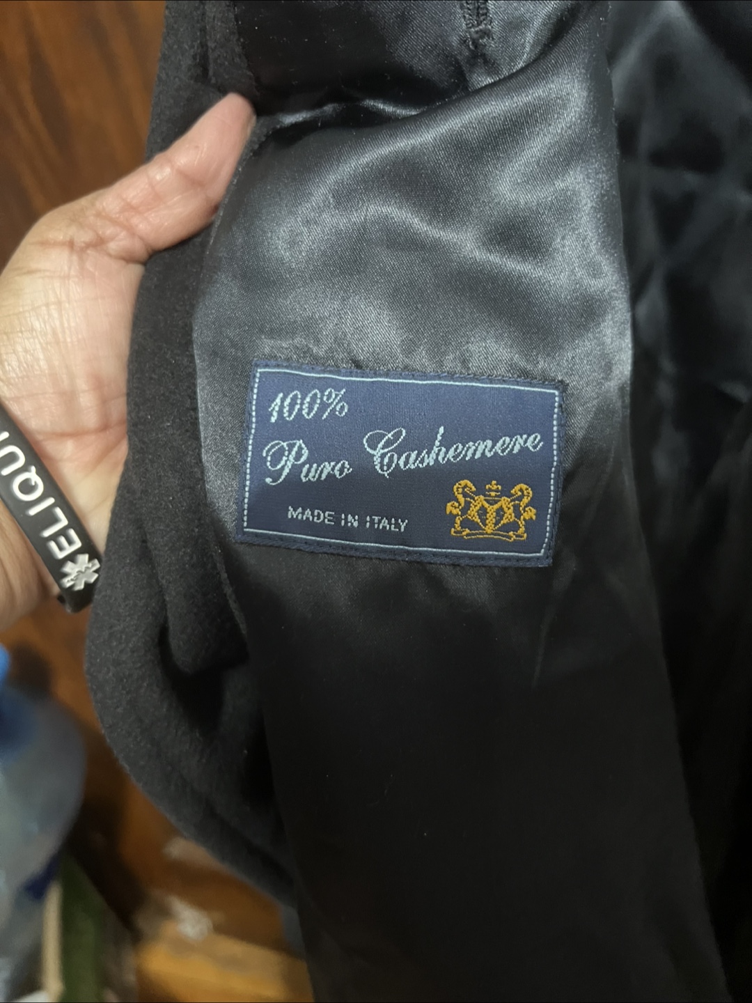 Barneys New York Men's 100% Cashmere Coat - Size 52 - photo 3
