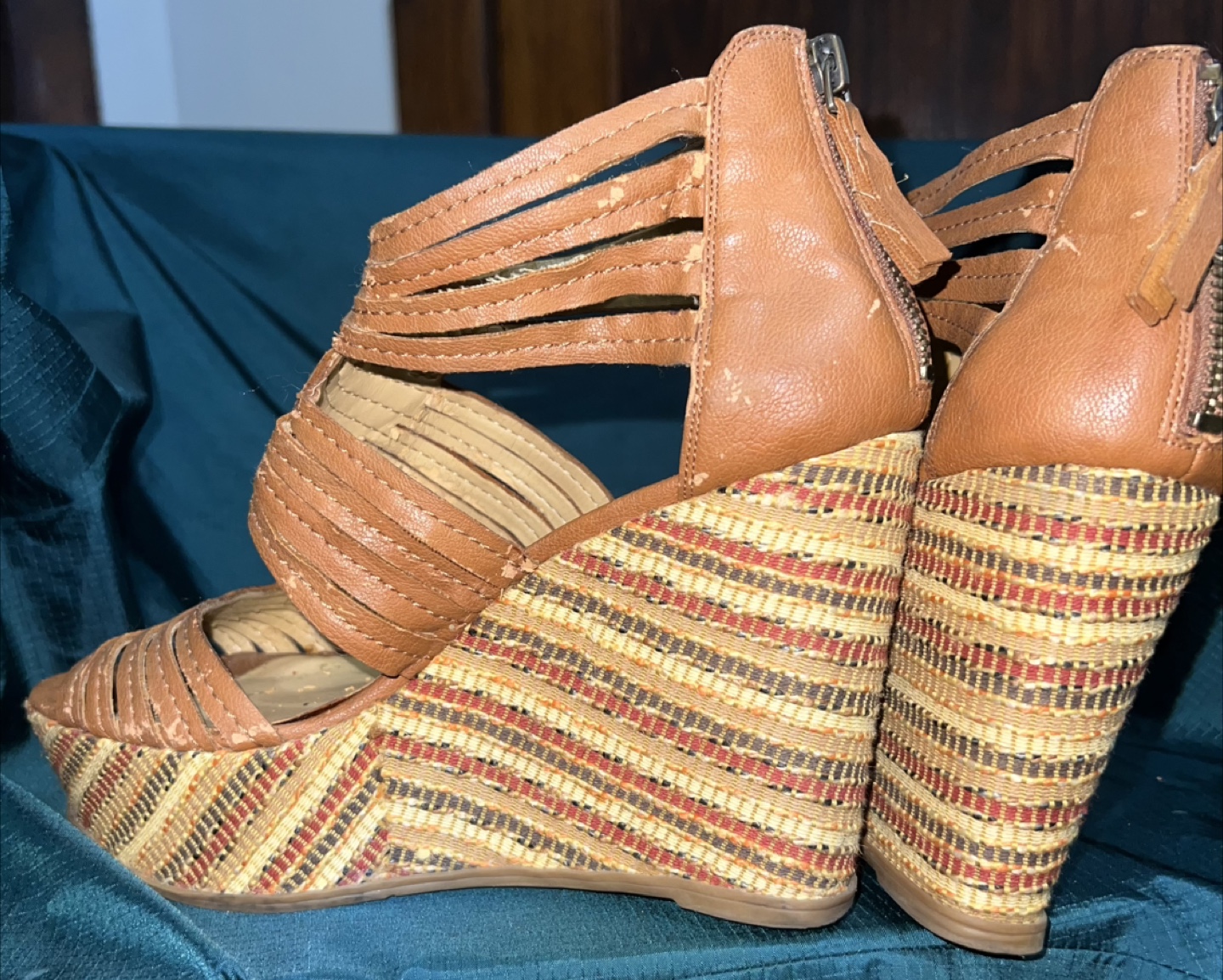 Nine West Wedge Sandals - Size 8.5 - photo 2