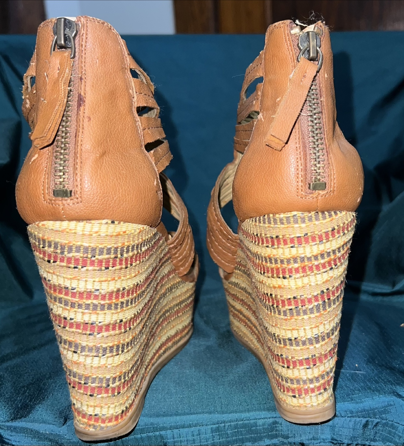 Nine West Wedge Sandals - Size 8.5 - photo 3