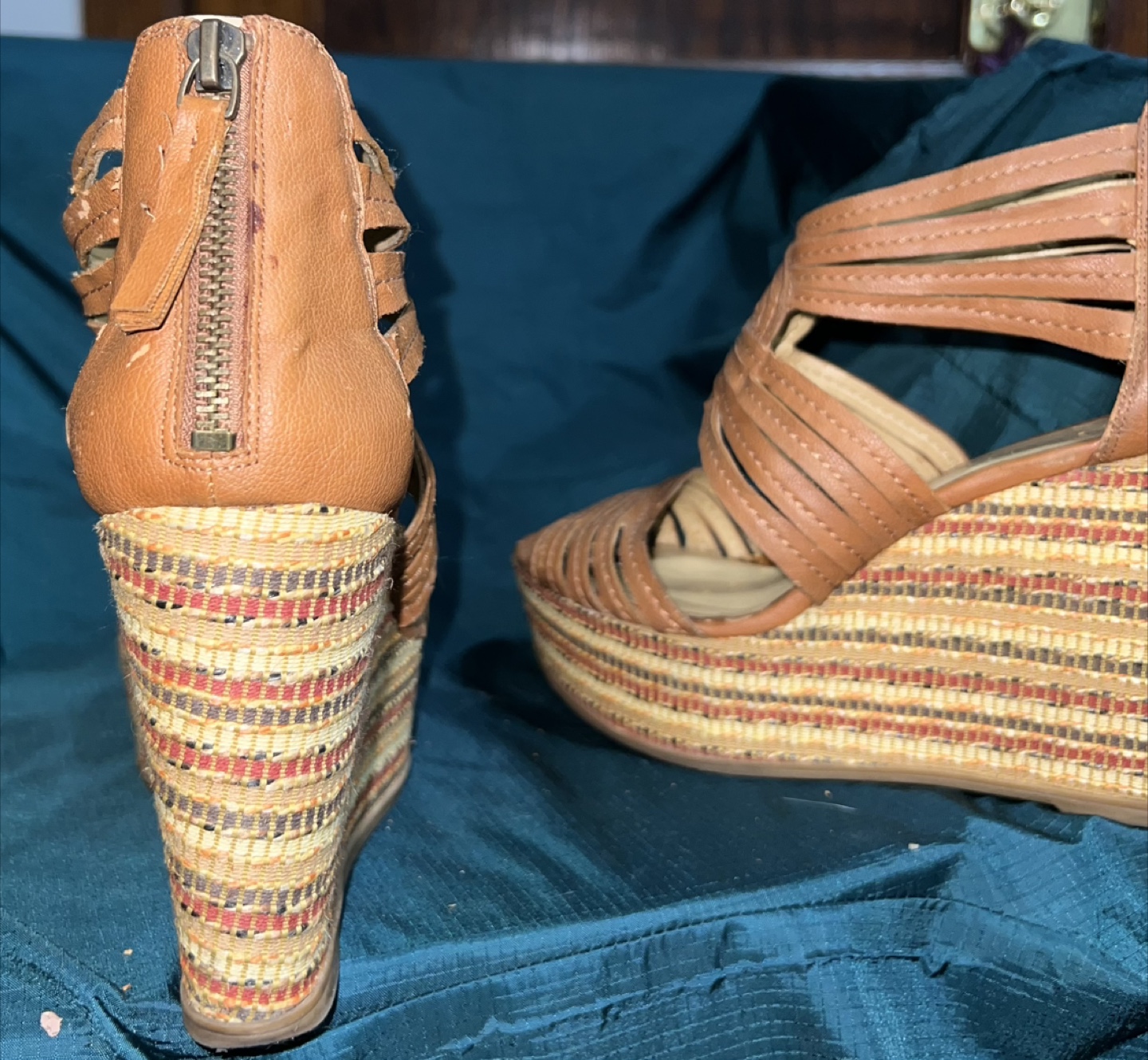 Nine West Wedge Sandals - Size 8.5 - photo 5