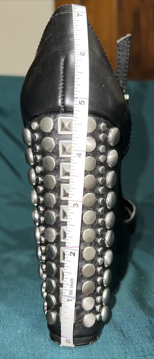 Vince Camuto Black Wedge Heels - Size 8.5 - photo 2