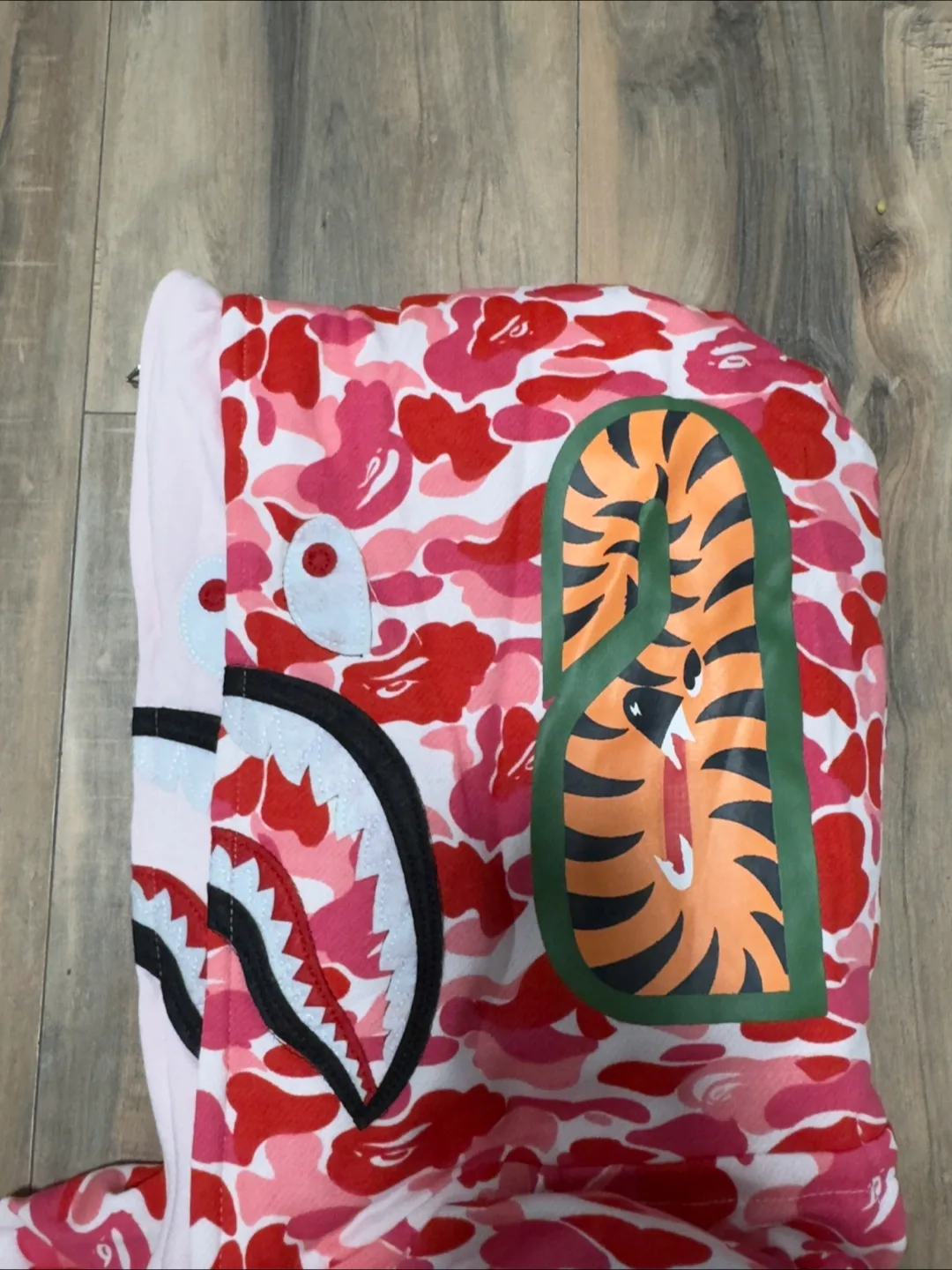 BAPE Pink Camo Full Zip Hoodie image indicator(7)