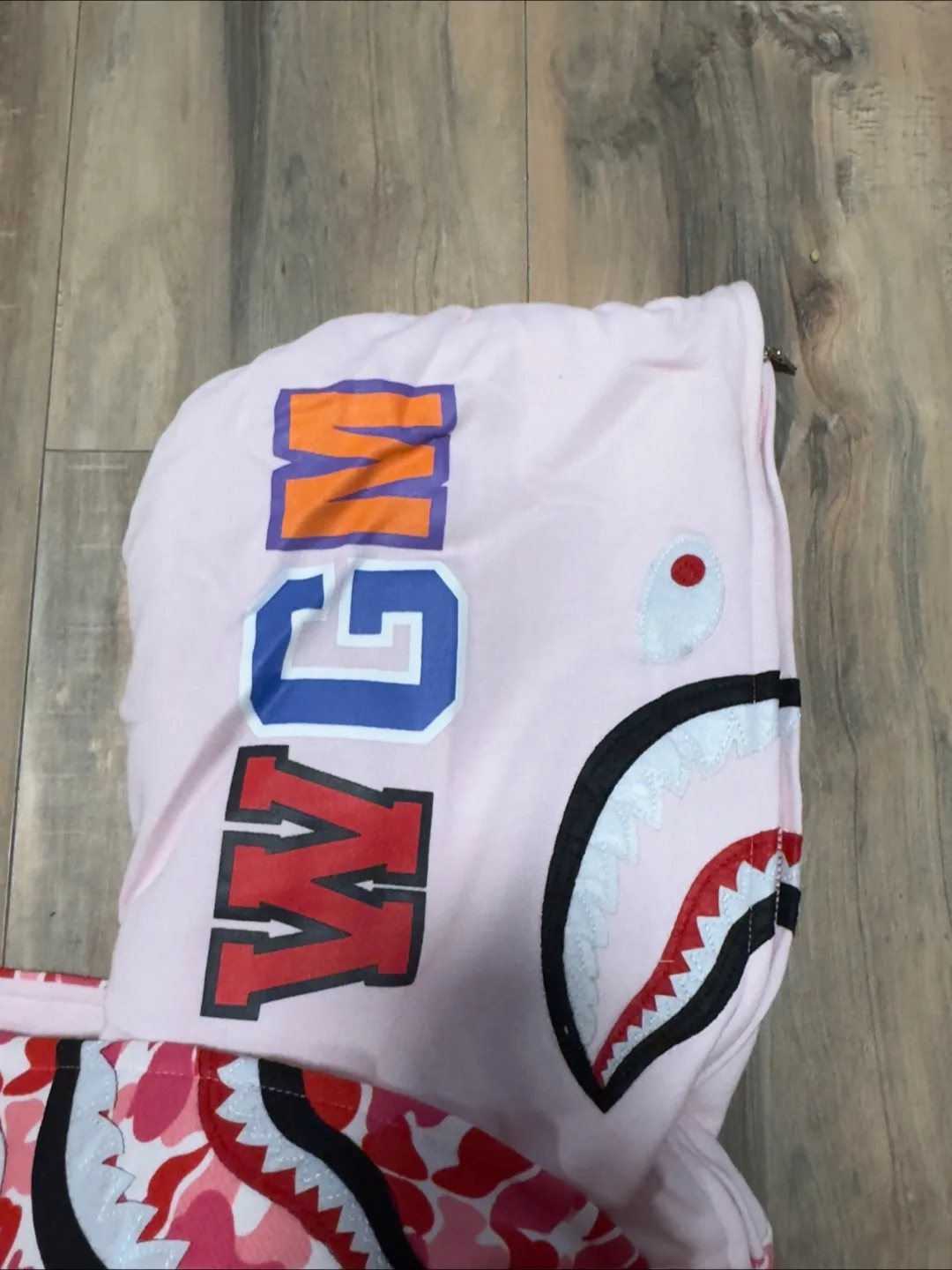 BAPE Pink Camo Full Zip Hoodie image indicator(8)