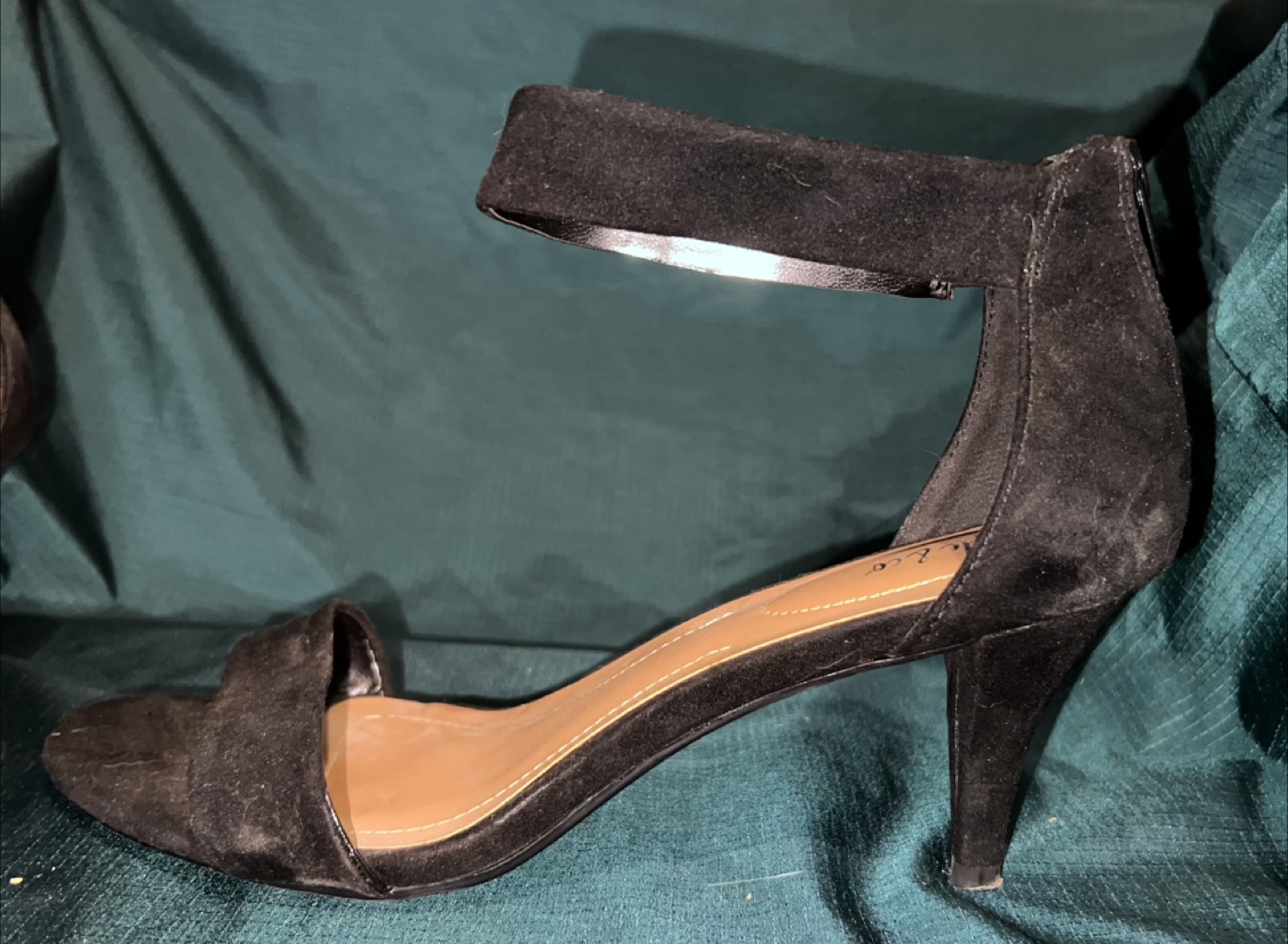 Style & Co. Black Suede Heels - Size 8.5W - photo 4