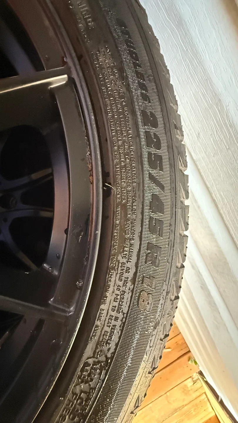 225/45R18 Mercedes-Benz AMG C class rims and winter tires image indicator(6)