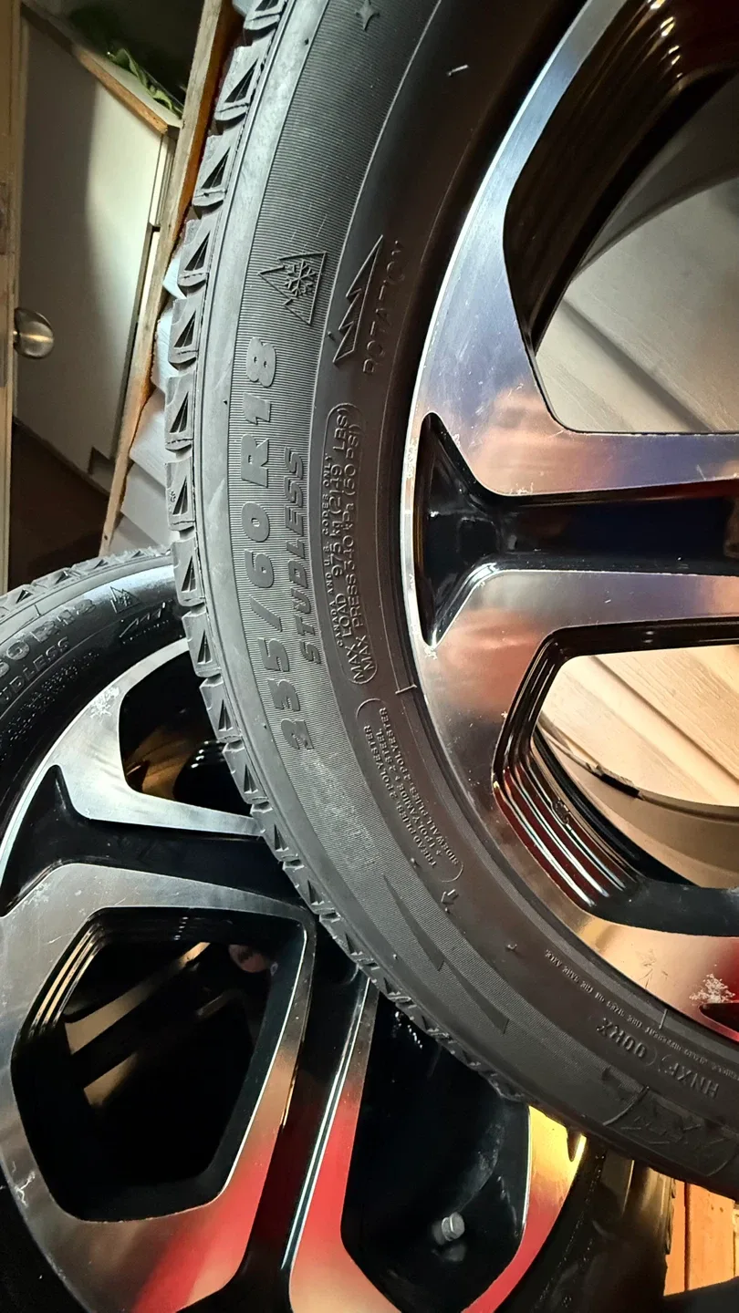 235/60R18 Acura RDX  winter tires with rims image indicator(5)