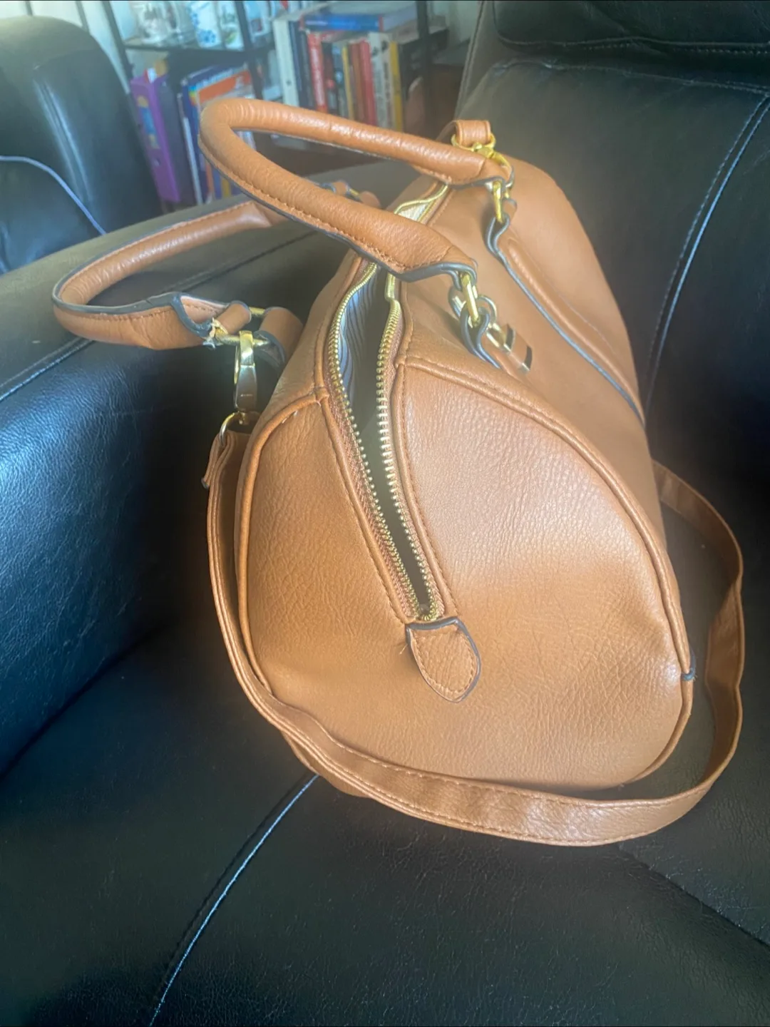 Christian Siriano Brown Satchel image indicator(2)