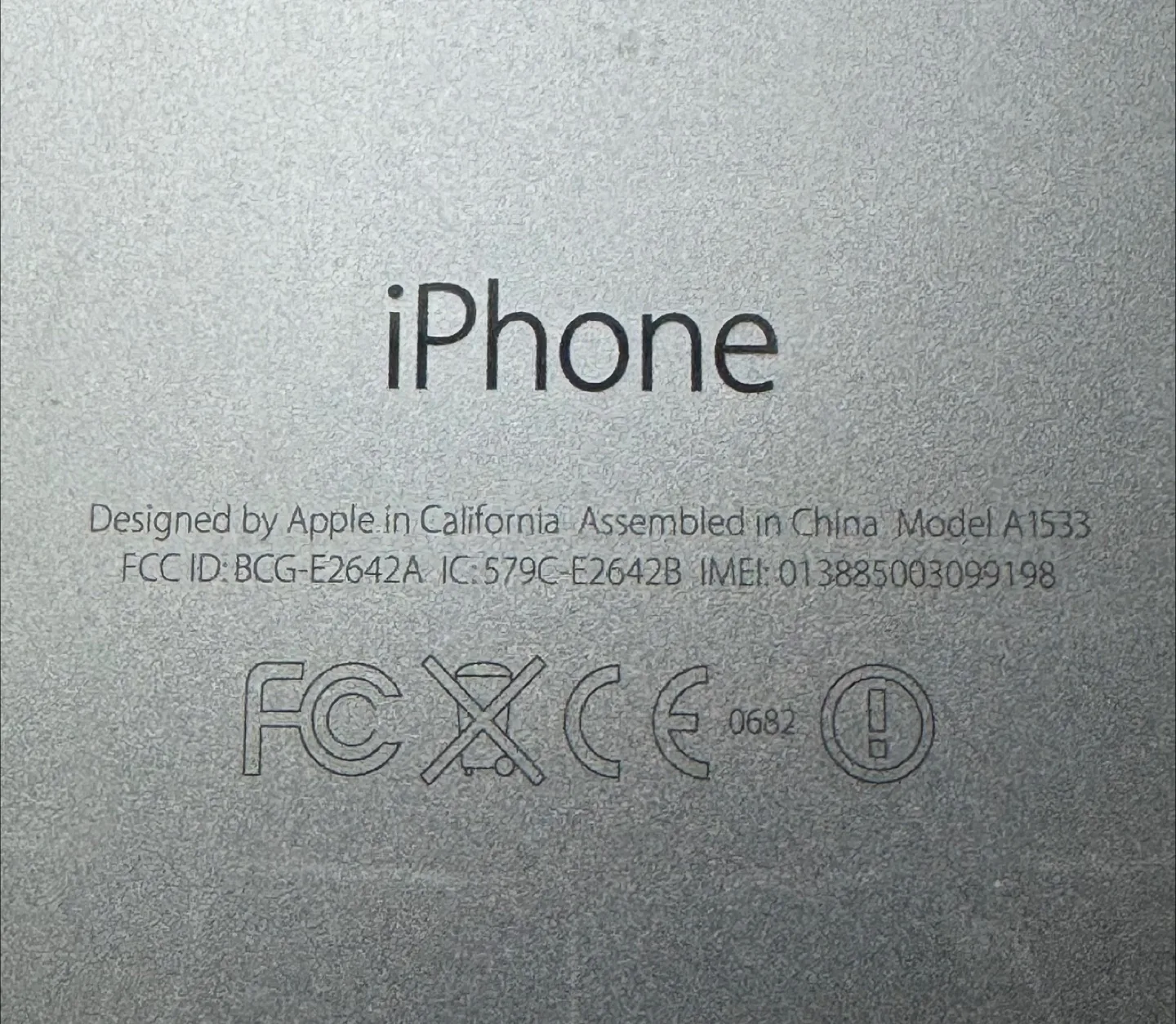 iPhone 5s - Model A1533 image indicator(3)