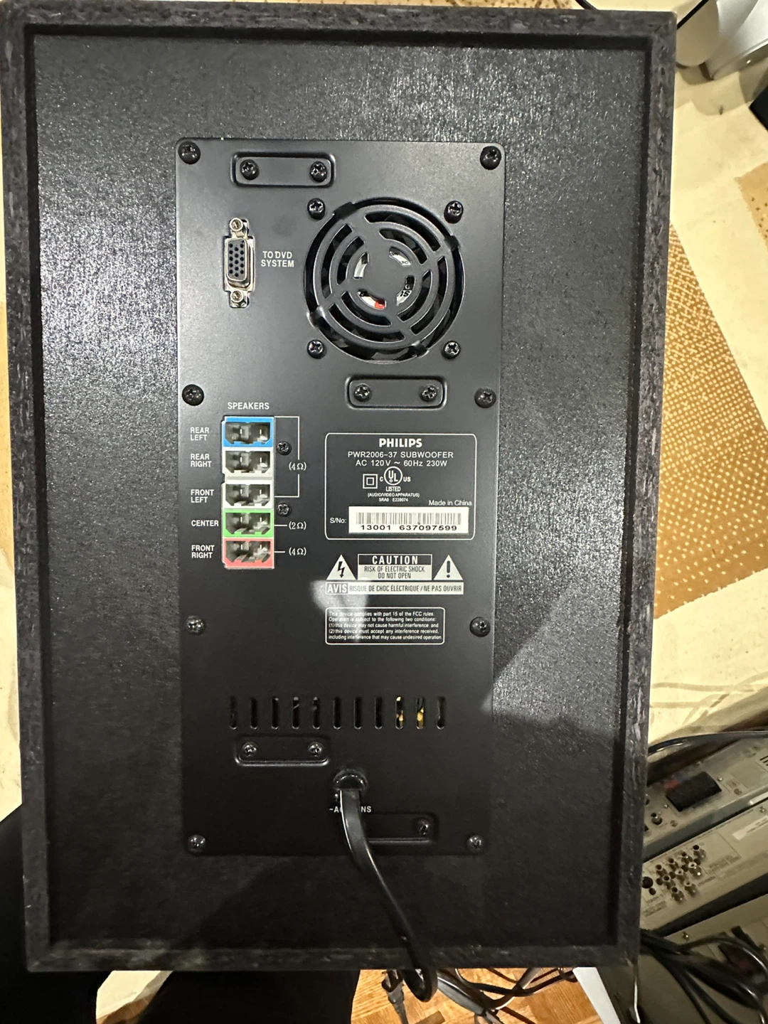 Philips home theatre system speaker set - photo 3