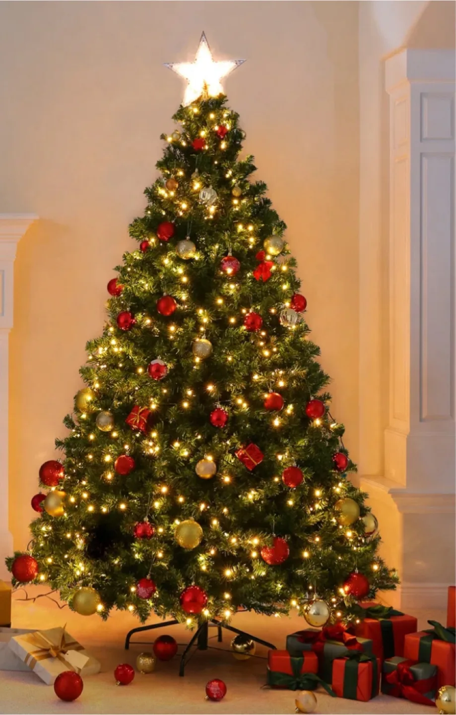 Decorated Christmas Tree with decoration thumbnail
