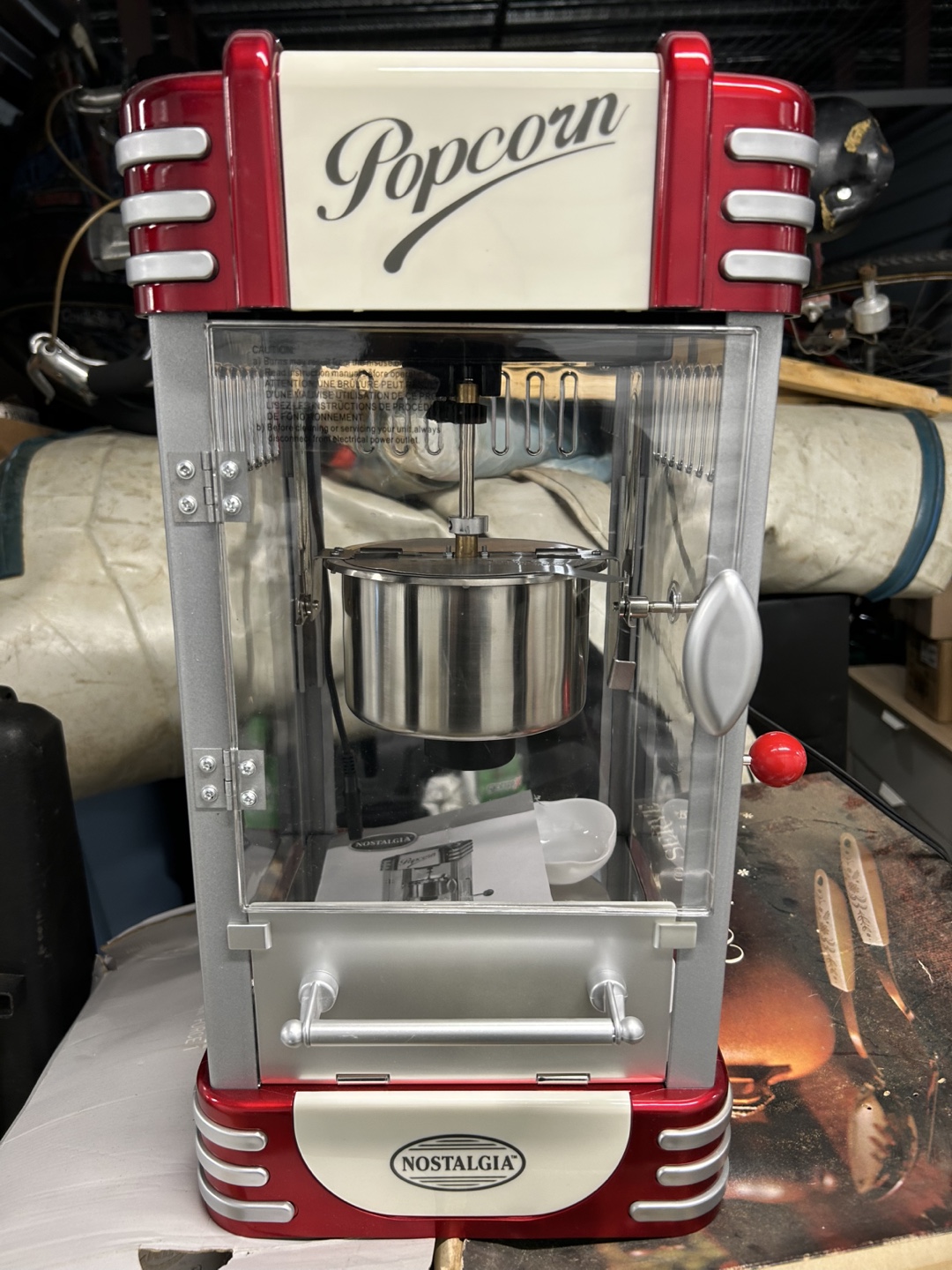 Nostalgia RKP630 Retro Series Kettle Popcorn Maker