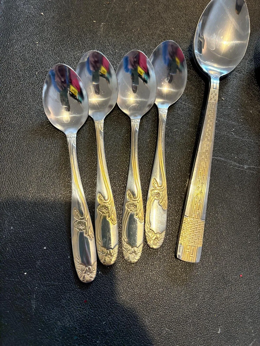 Vintage Stainless Steel Flatware Set thumbnail
