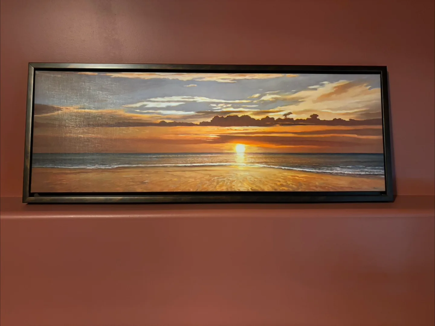 Framed Seascape Print thumbnail