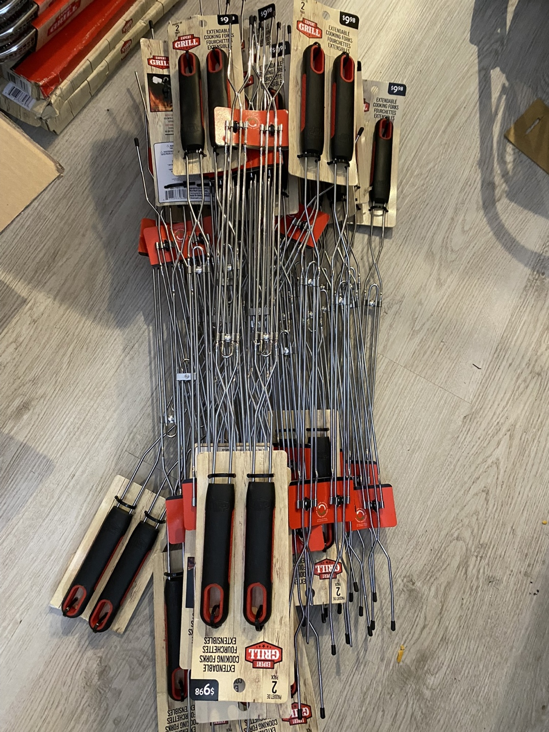 Grill Extendable Cooking Forks - New 3 set - photo 4