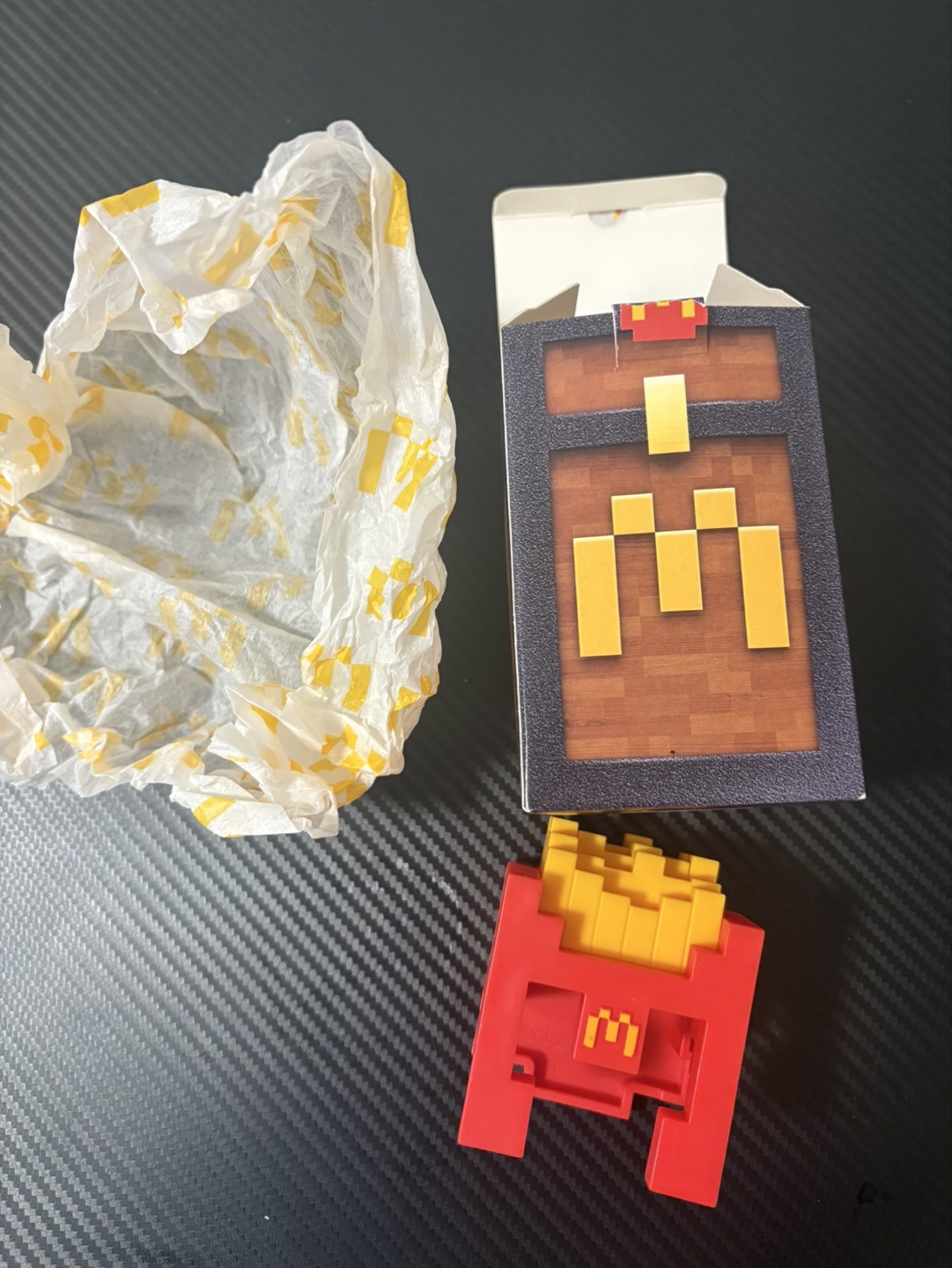 McDonald's Minecraft Happy Meal Toy with Code