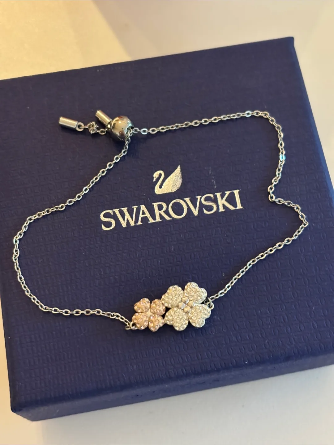 Swarovski Clover Bracelet with Box thumbnail