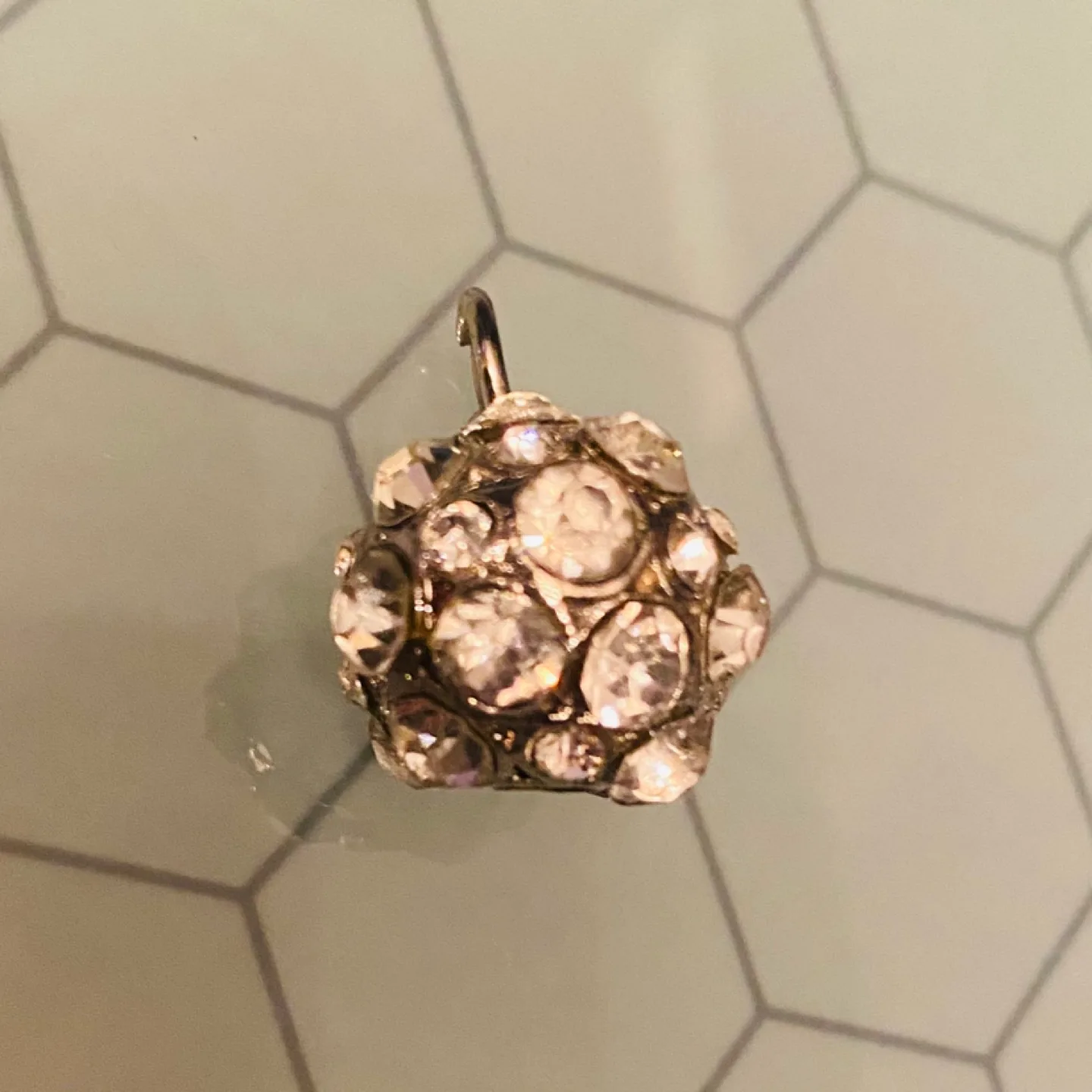 Rhinestone Ball Pendant #freecycle thumbnail