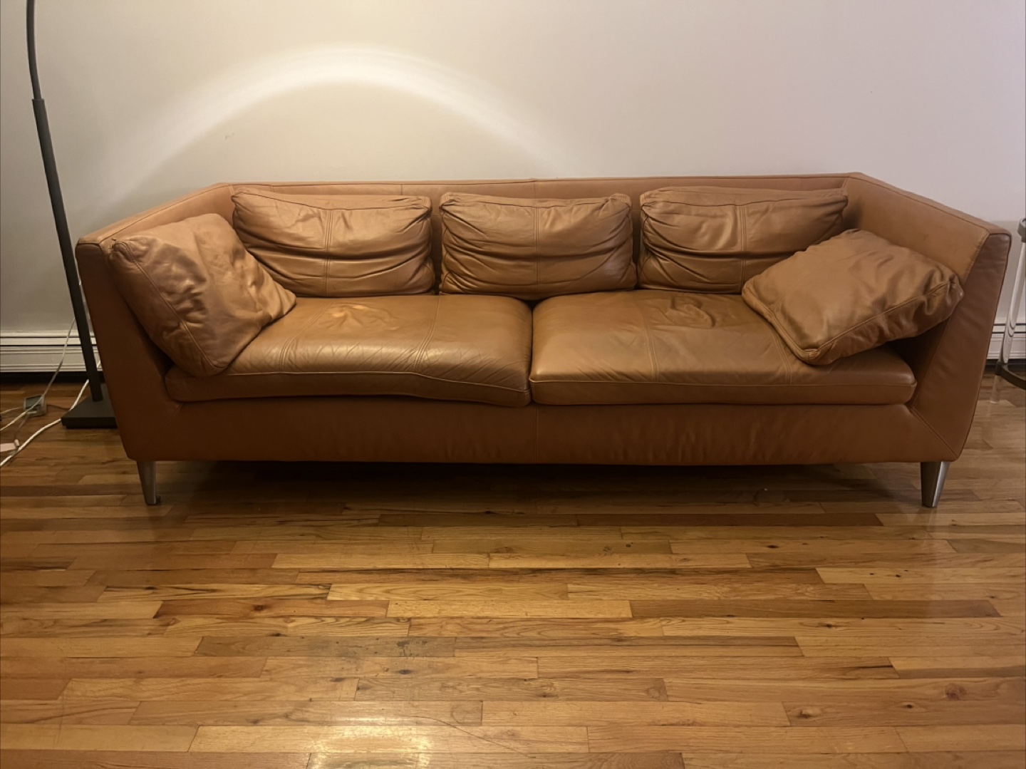 Leather Sofa - Brown