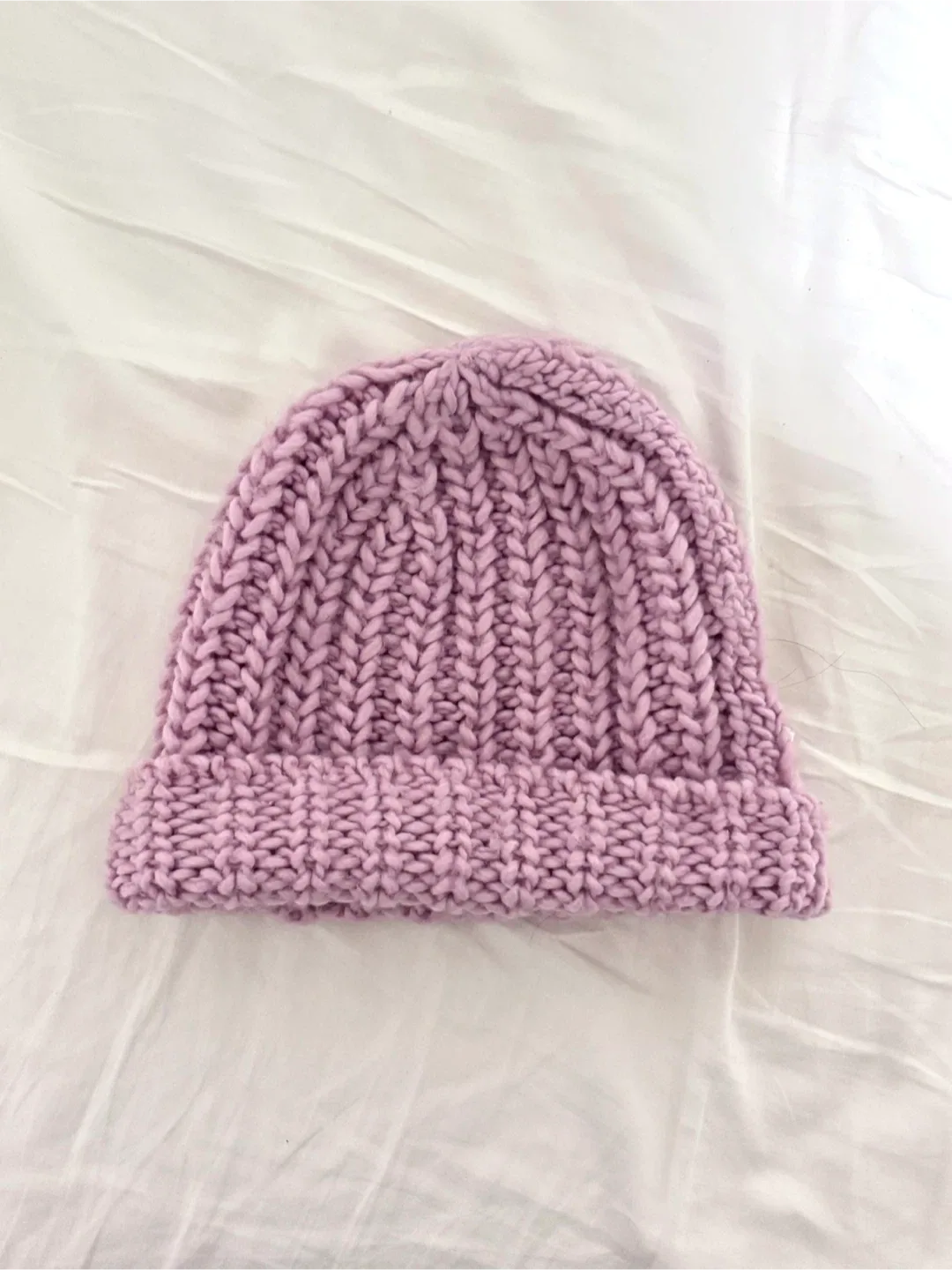 H&M Lilac Knit Beanie/Toque thumbnail