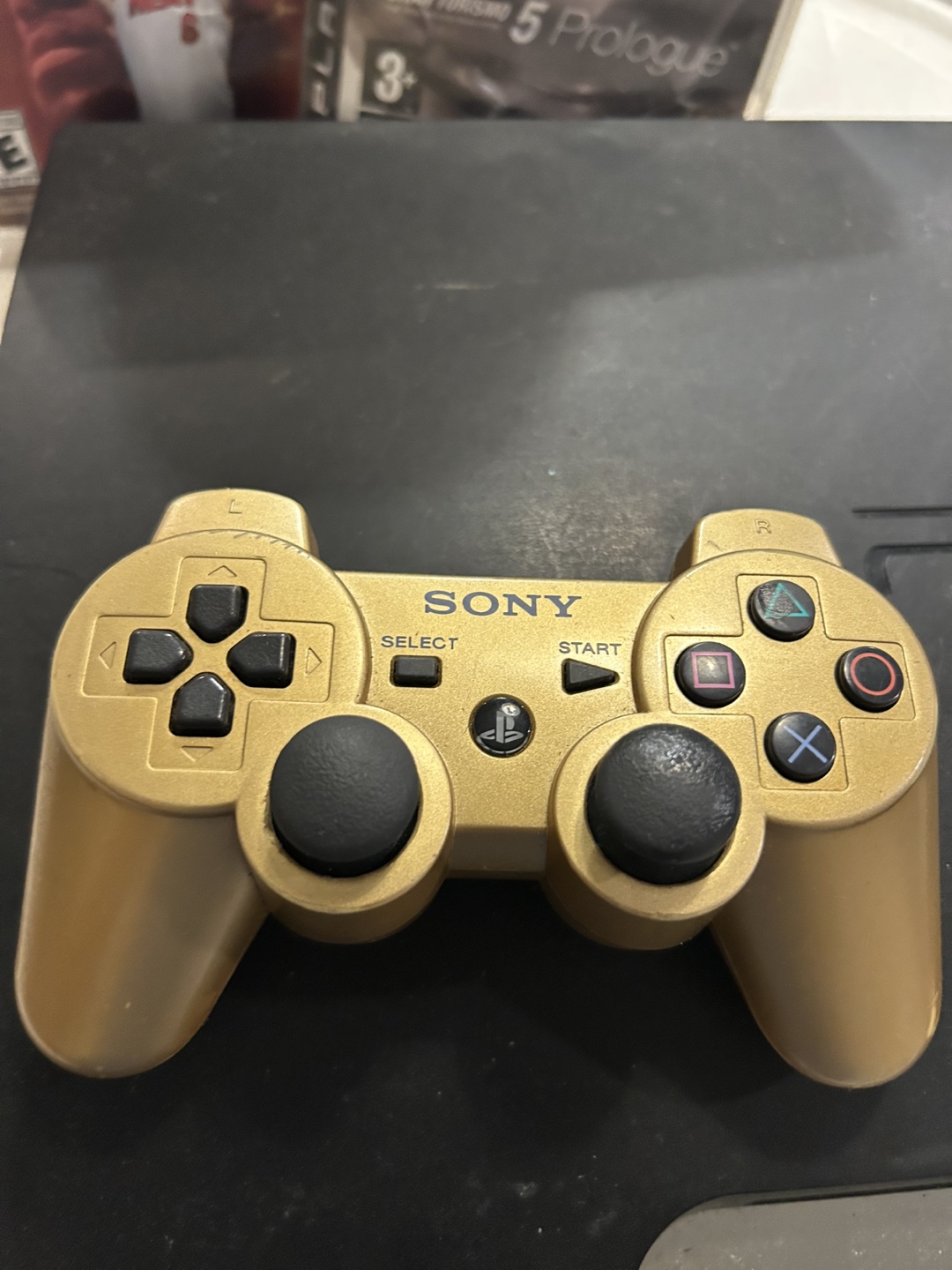 Sony PlayStation 3 (PS3) Console & Gold Controller - photo 2