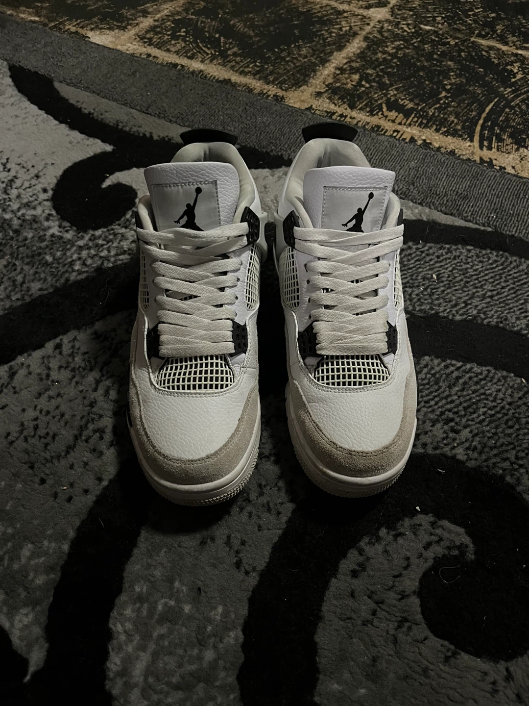 Jordan 4 Military Black (UA) - photo 3