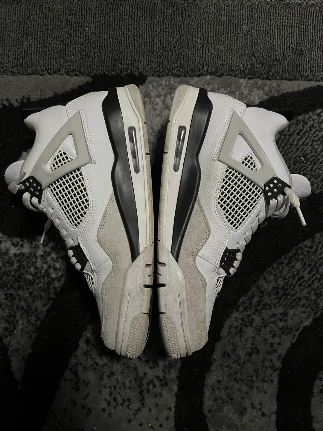 Jordan 4 Military Black (UA) - photo 2