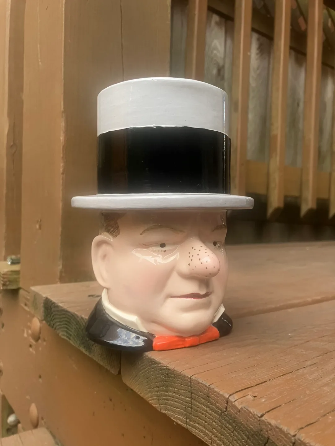 Vintage Hand Painted W.C. Fields Ceramic Mug - Like New thumbnail