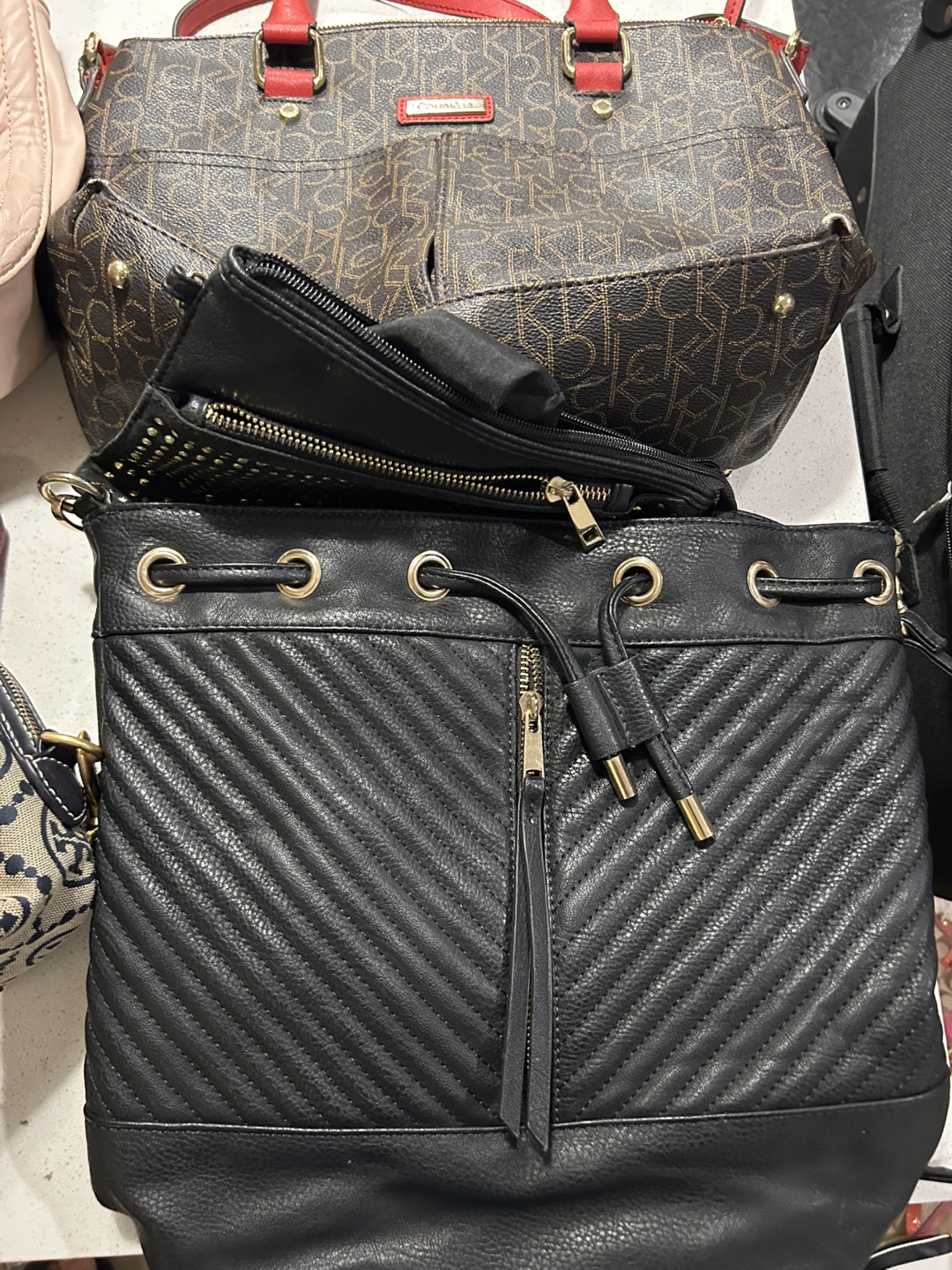 Lot of 6 handbags with a Tory Burch Satchel - photo 3