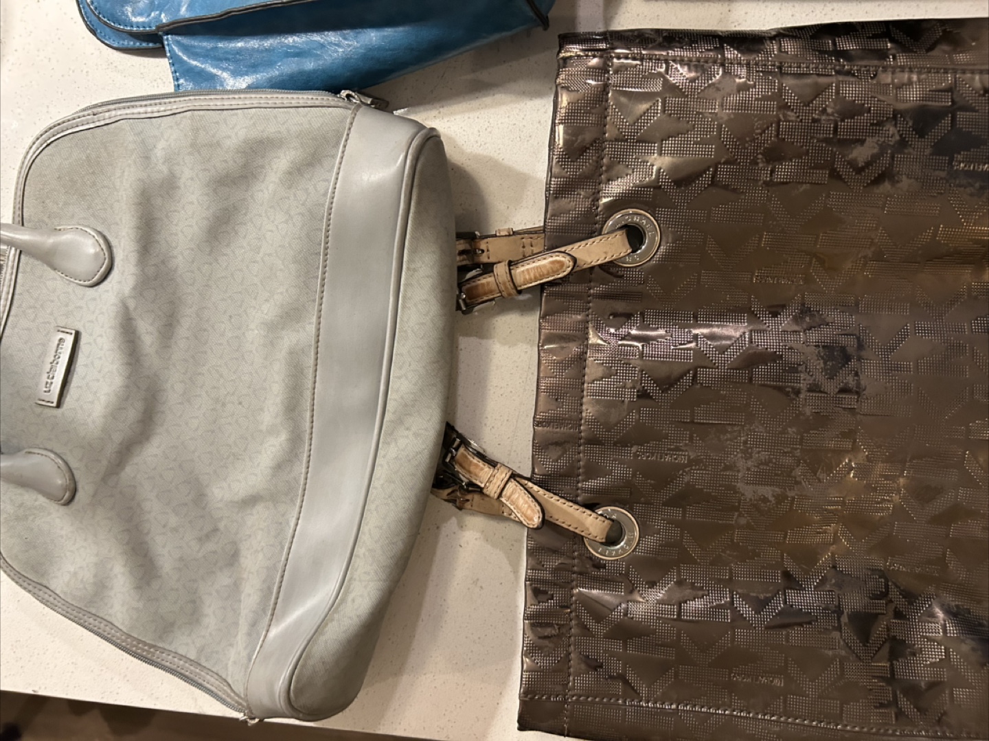 Lot of 6 handbags with a new ALDO Pink Purse - photo 2