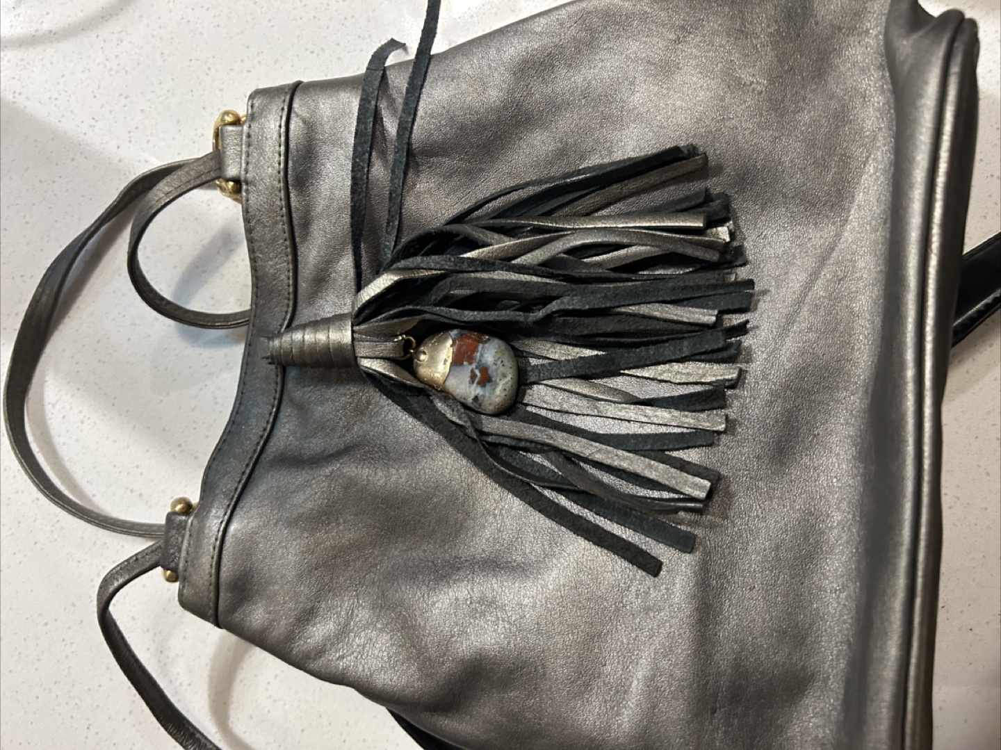 Burberry look Plaid Shoulder Bag with a total lot of six bags - photo 4