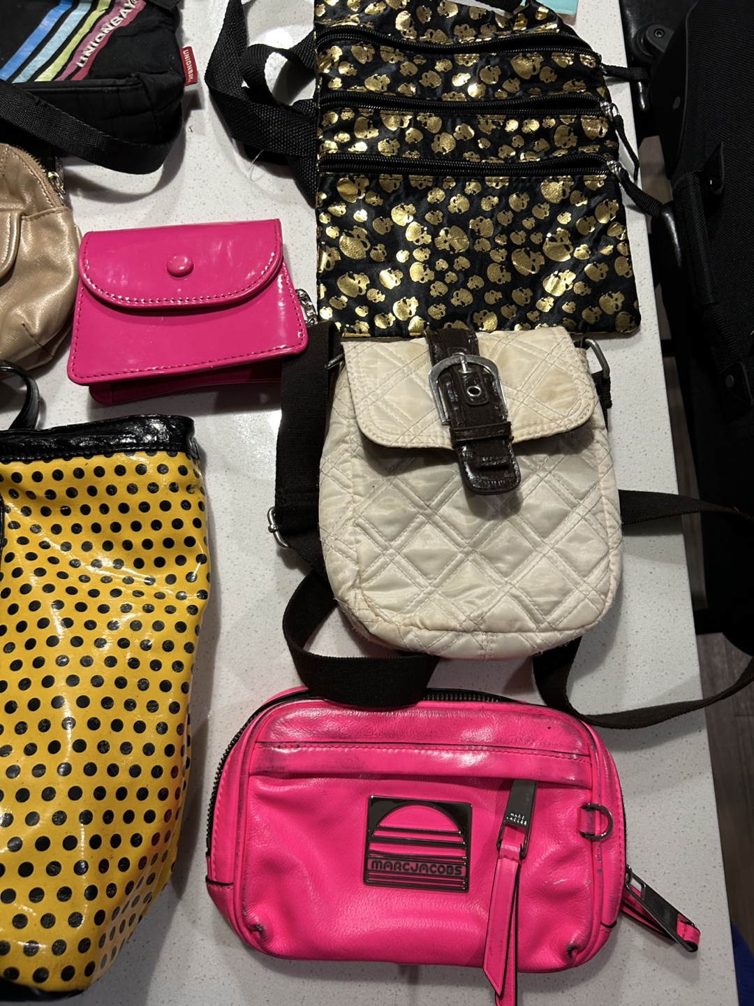 Assorted Used Purses and Handbags lot of 9 - photo 3