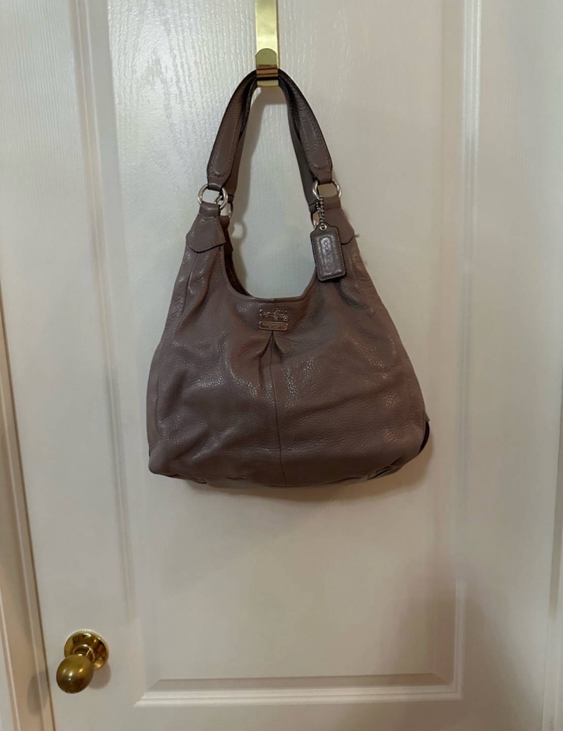 Coach Leather Hobo Bag - photo 2
