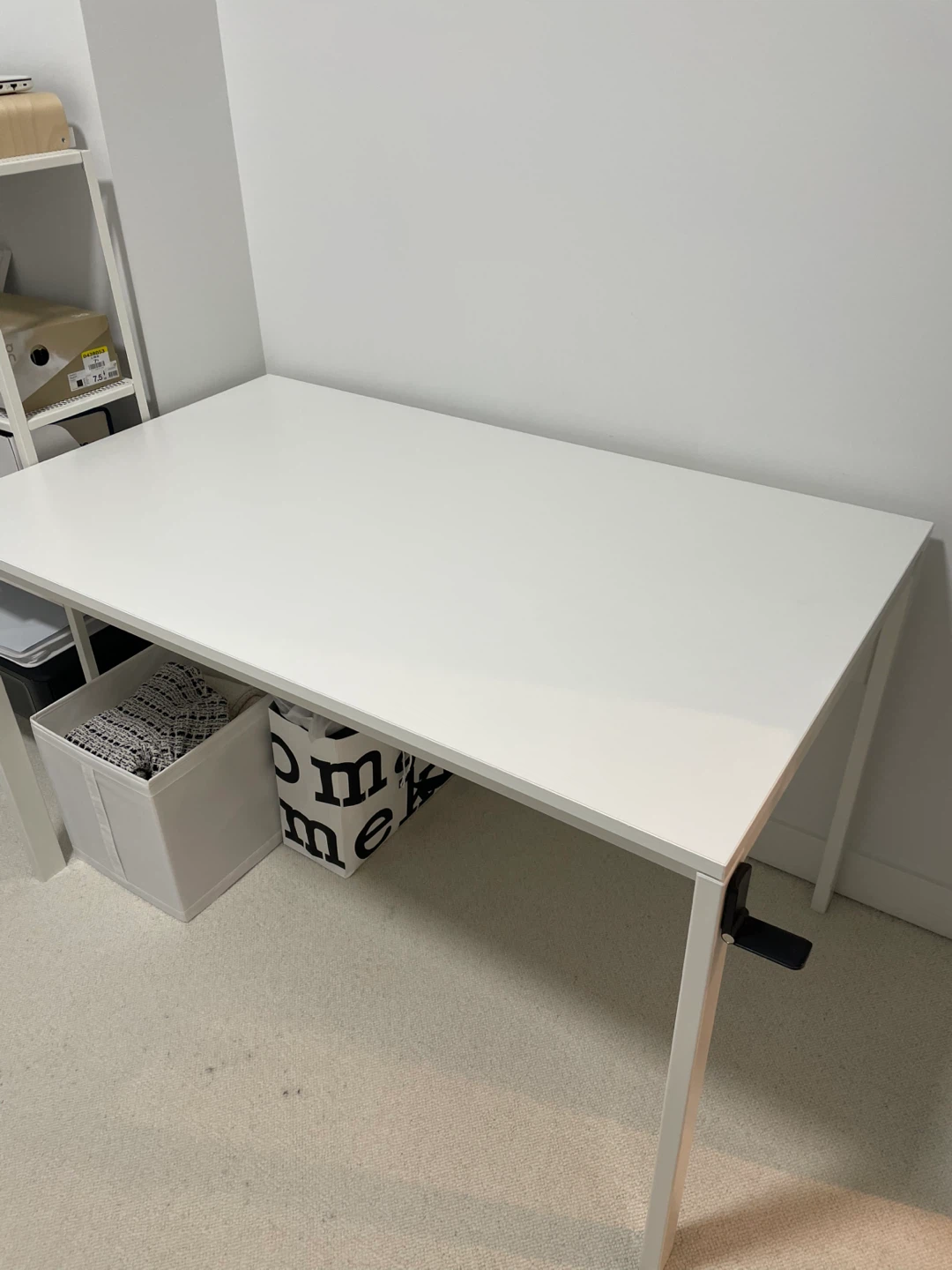 IKEA White Desk - photo 2