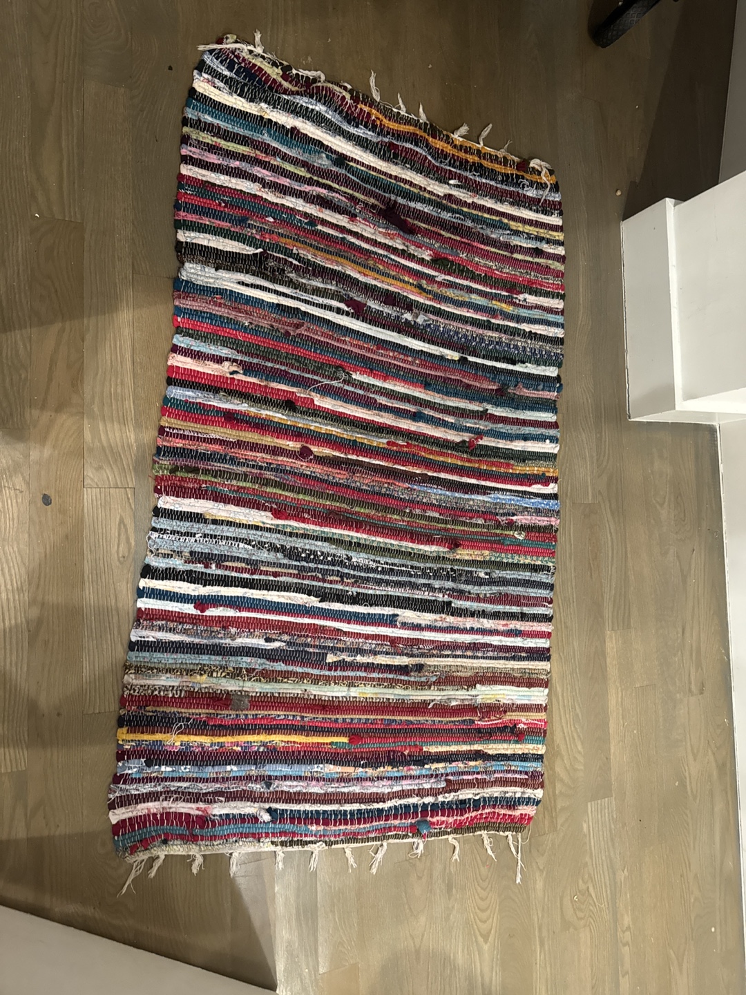 Colorful Striped Rug (4'11" x 32")