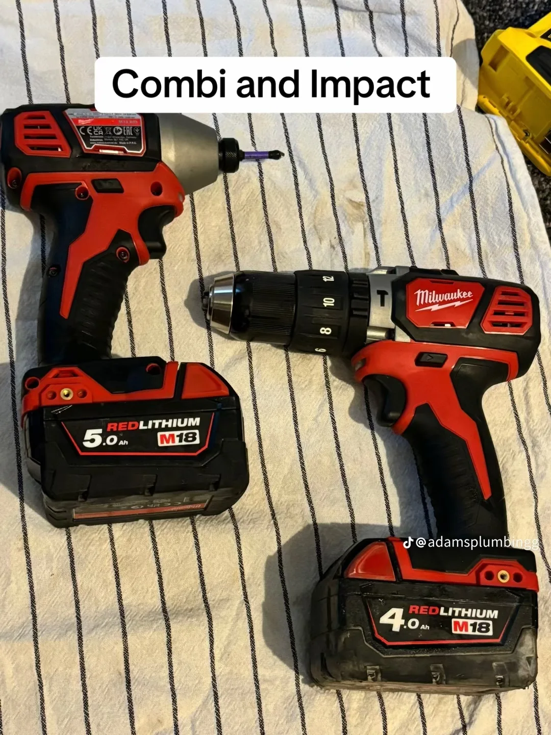 Milwaukee Combi and Impact Drill Set thumbnail