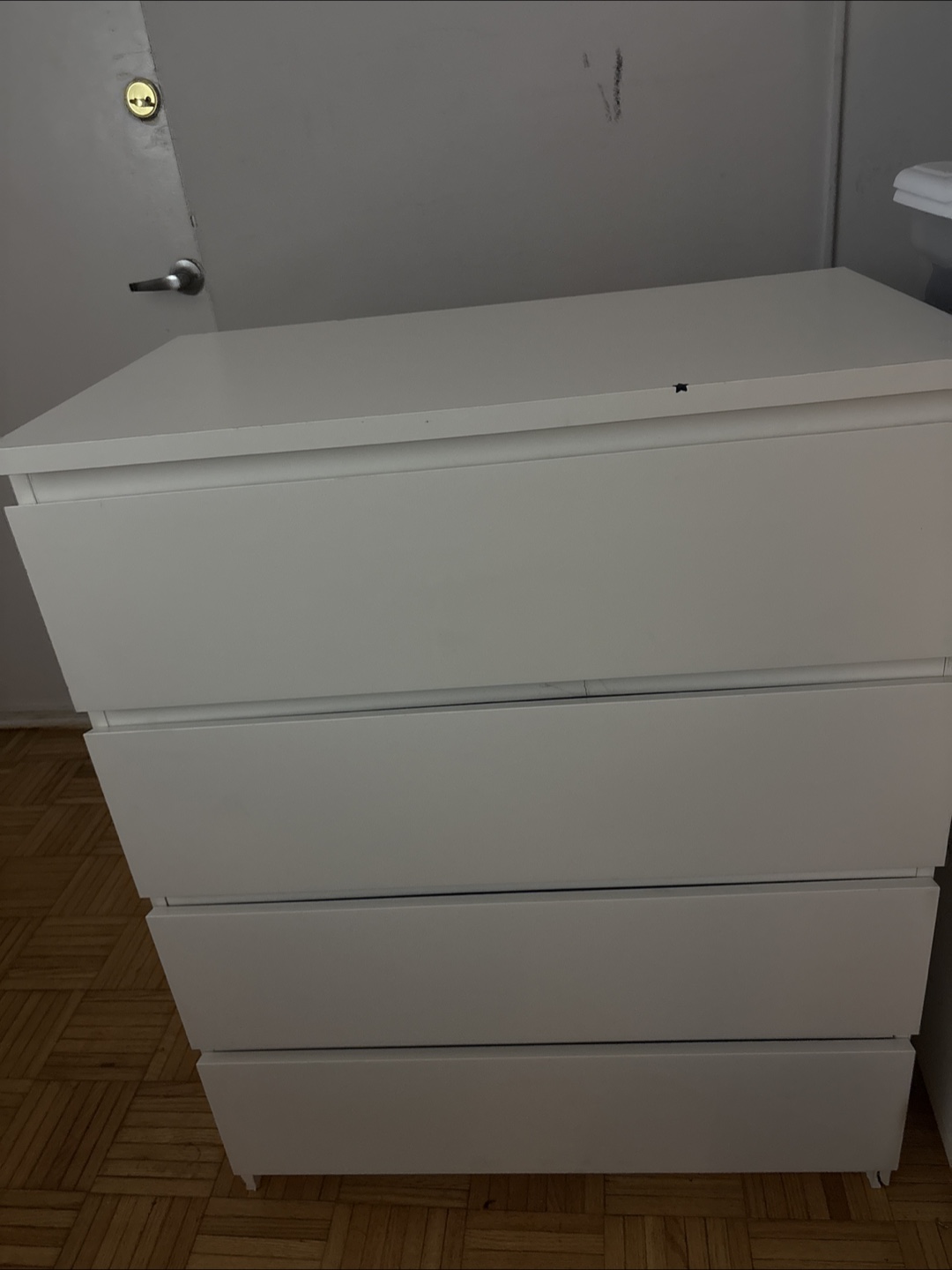 IKEA White 4-Drawer Dresser