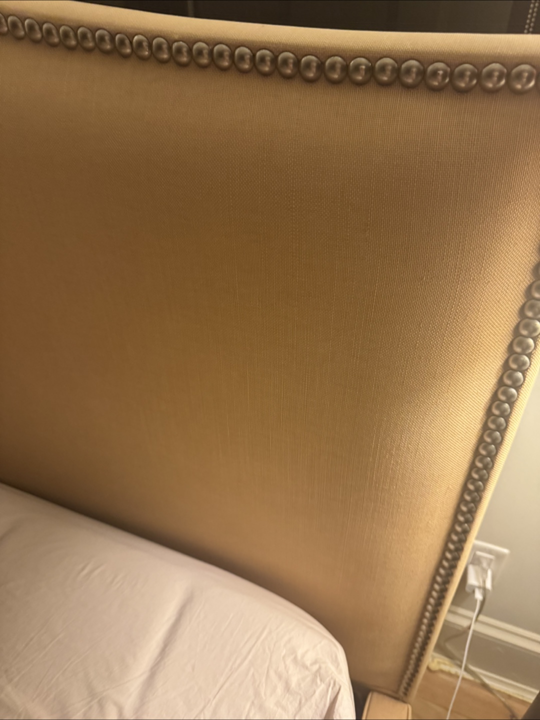 Crate and Barrel Colette King Size bed - photo 2