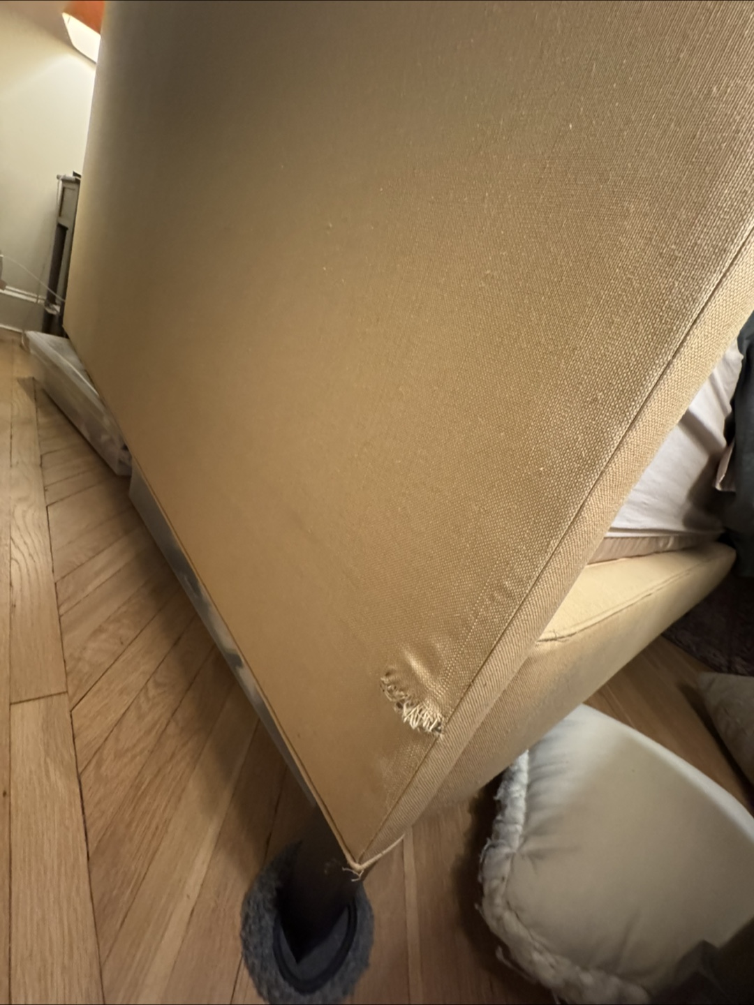 Crate and Barrel Colette King Size bed - photo 4