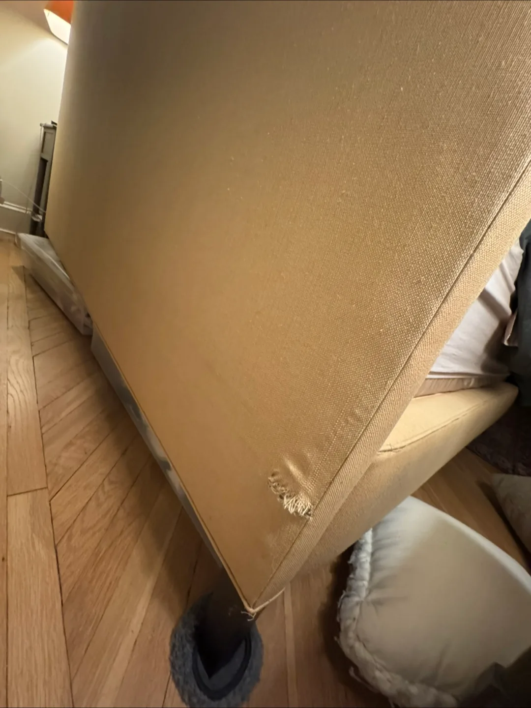 Crate and Barrel Colette King Size bed image indicator(4)