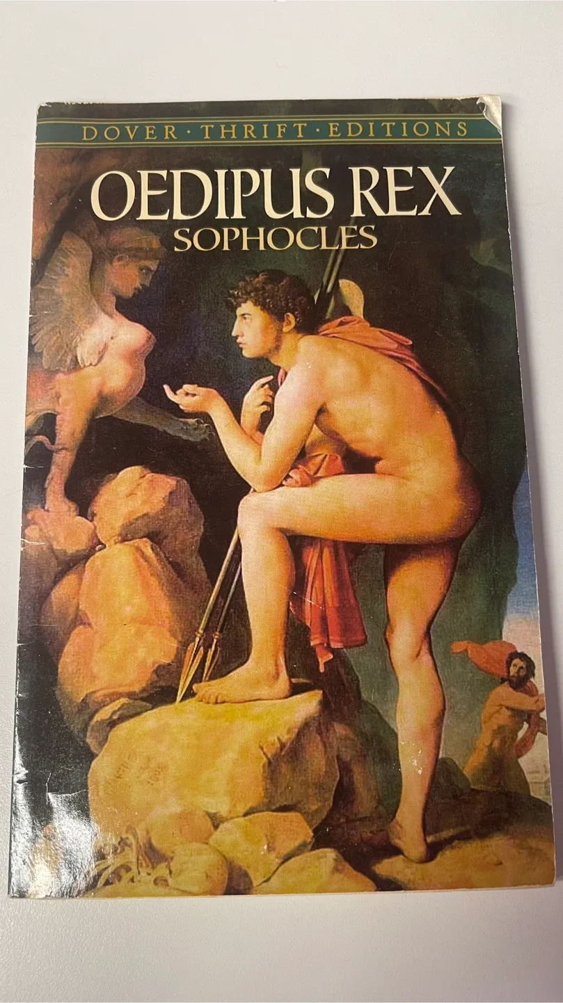 Oedipus Rex by Sophocles (Dover Thrift Edition) thumbnail